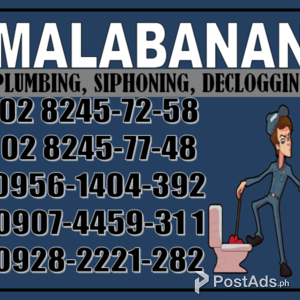 MALABANAN Pozo Negro Declogging Plumbing Services | PostAds PH