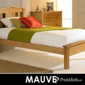 MAUVE WOODEN BED | PostAds PH
