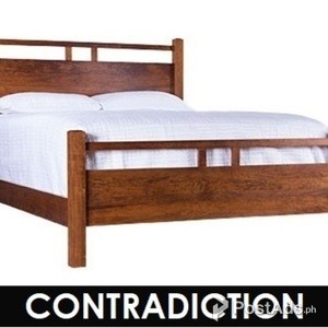 CONTRADICTION WOODEN BED | PostAds PH