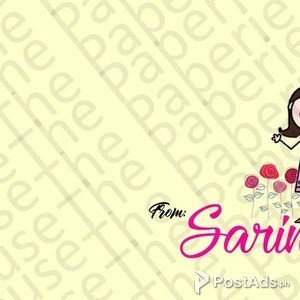 Gift Tag, Gift Card, Thank You Card - Personalized Custom Card Maker | PostAds PH