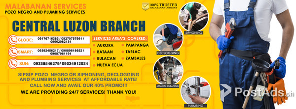 Malabanan Sipsip Pozo Negro Plumbing Siphoning  Services San Jose