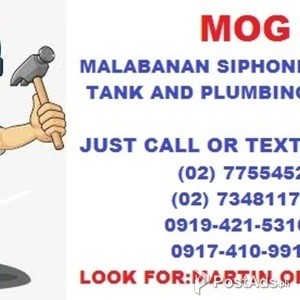 MOG MALABANAN PLUMBING SERVICES MACABEBE PAMPANGA | PostAds PH