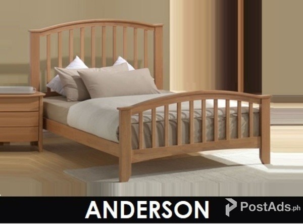 ANDERSON WOODEN BED 