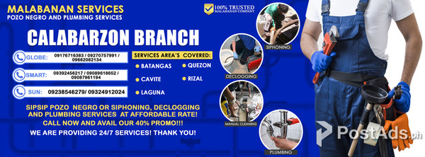 Malabanan Sipsip Pozo Negro Plumbing Septic Tank Siphoning Rizal
