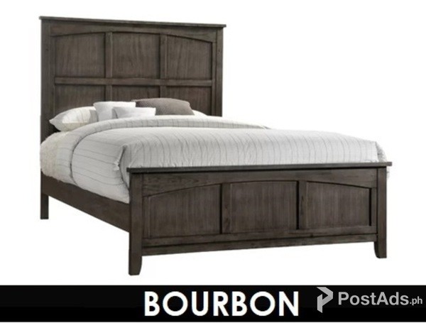 BOURBON WOODEN BED 