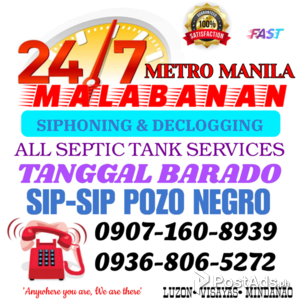MANILA MALABANAN & PLUMBING SERVICES 24/7 SIPHONING AND DECLOGGING | PostAds PH