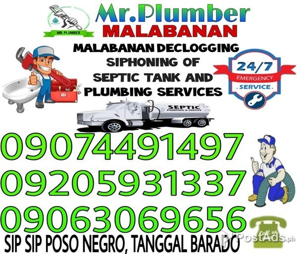 Alimodian Mr.Plumber Malabanan Services 09074491497