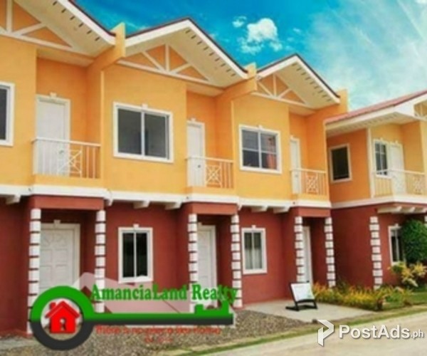 Affordable two-storey townhouse for sale in garden bloom south in paki