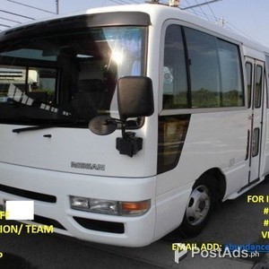 Coaster for Rent & Shuttle Services | PostAds PH