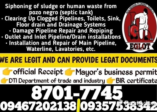 VALENCIA QUEZON CITY MALABANAN SIPSIP POZO NEGRO TUBERO SERVICES