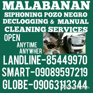 Lgs malabanan siphoning declogging | PostAds PH