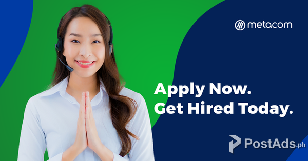 Customer Service Representative | Work from home/On Site in Makati
