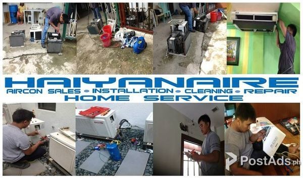Cebu HAIYANAIRE Aircon Cleaning n Guadalupe