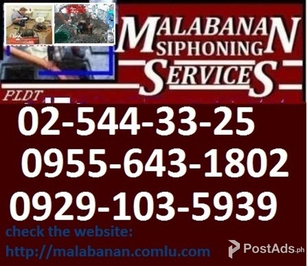 Malabanan Manila Siphoning Septic tank,02-5443325,09462264604
