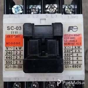 AC CONTACTOR SC 20A-220-380-440V | PostAds PH