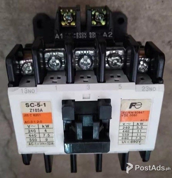 AC CONTACTOR SC-5-1-32A-220-380-440V