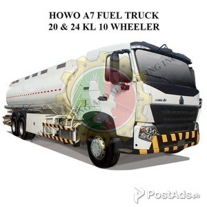 Brandnew Sinotruk HOWO A7 T7 Fuel tanker 20 and 24kl for sale | PostAds PH