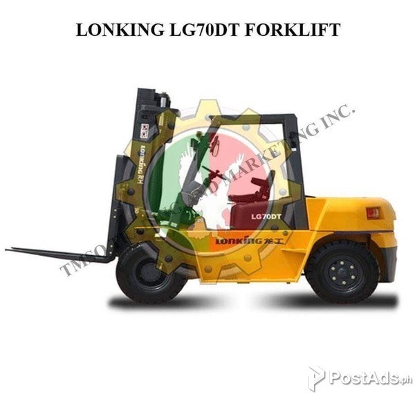 Brandnew Lonking forklift 7tons for sale upto 30tons available