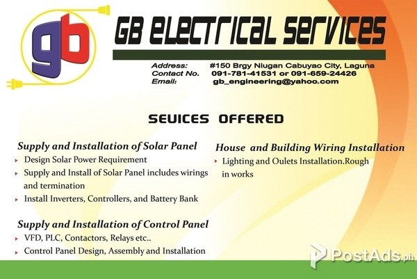 ELECTRICAL SERVICES