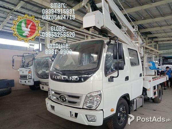 Brandnew FORLAND Manlift truck double cab for sale