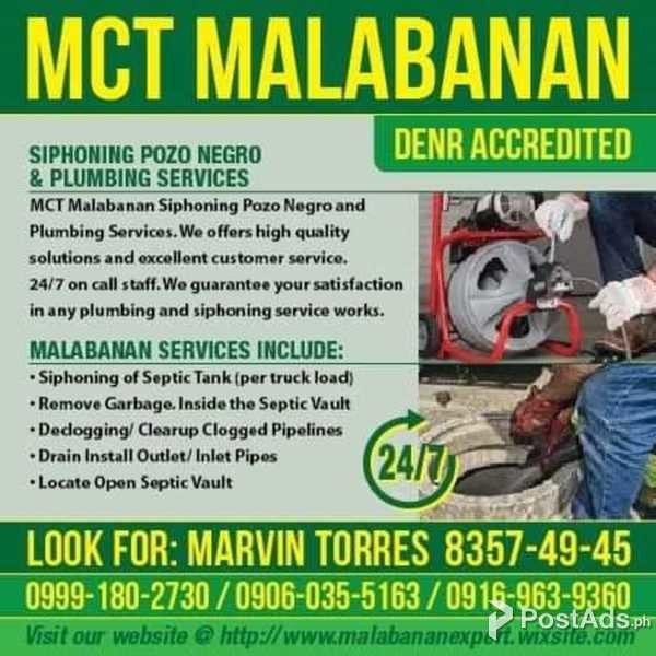  imus MCT Malabanan Siphoning Septic Tank Services