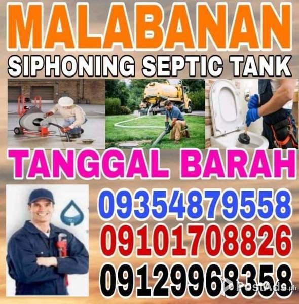 malabanan siphoning declogging plumbing services 24/7