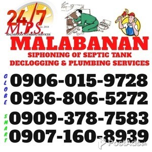 PASAY 24/7 Malabanan Siphoning Septic Tank Services | PostAds PH