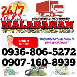 PASAY MALABANAN 24/7 SIPHONING OF SEPTIC TANK AND DECLOGGING | PostAds PH