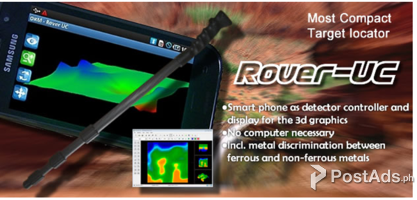 3D Rover UC - Undercover Metal Detector