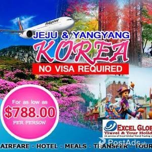 JEJU AND YANGYANG KOREA TOUR PACKAGE FOR AS LOW AS USD 788 | PostAds PH