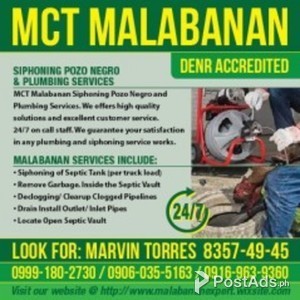 tayasan MCT Malabanan Siphoning Septic Tank & Plumbing | PostAds PH
