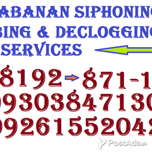 JR Malabanan Siphoning Services@ Bulacan Tungko 09261552042 | PostAds PH