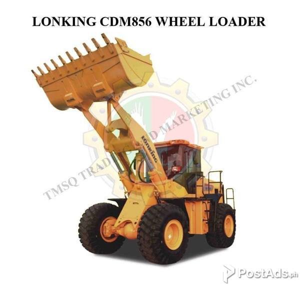 Brandnew Lonking cdm856 3cbm wheel loader for SALE SALE SALE!
