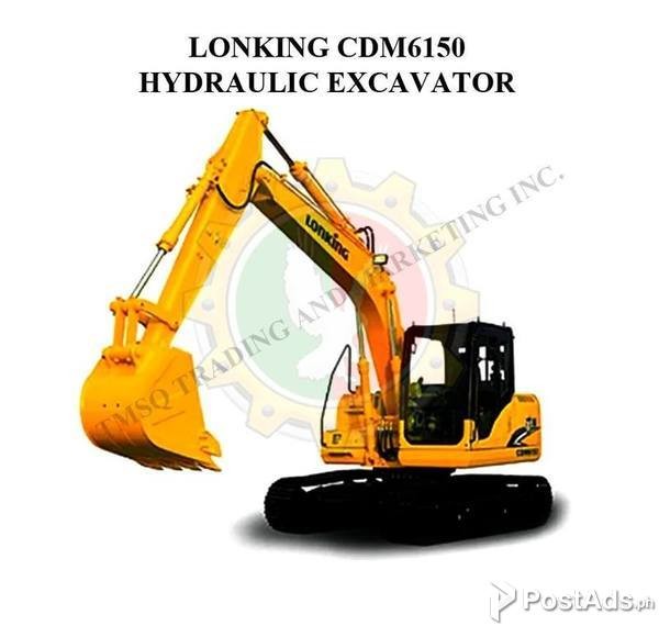 Brandnew Lonking cdm6150 Backhoe excavator .56cbm for SALE SALE SALE!