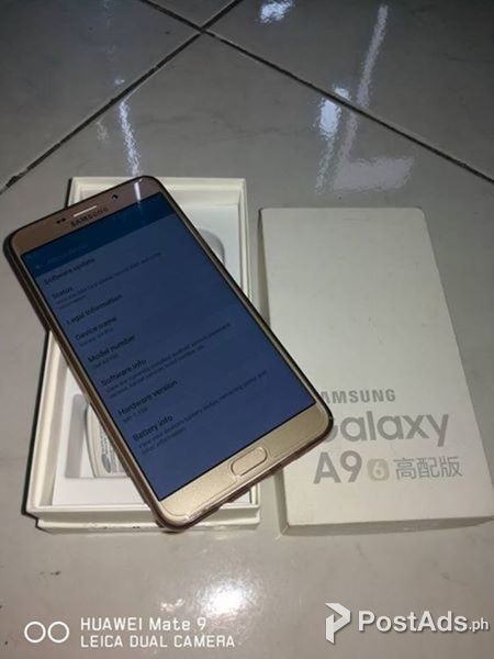 Samsung A9 Pro complete 4gb ram