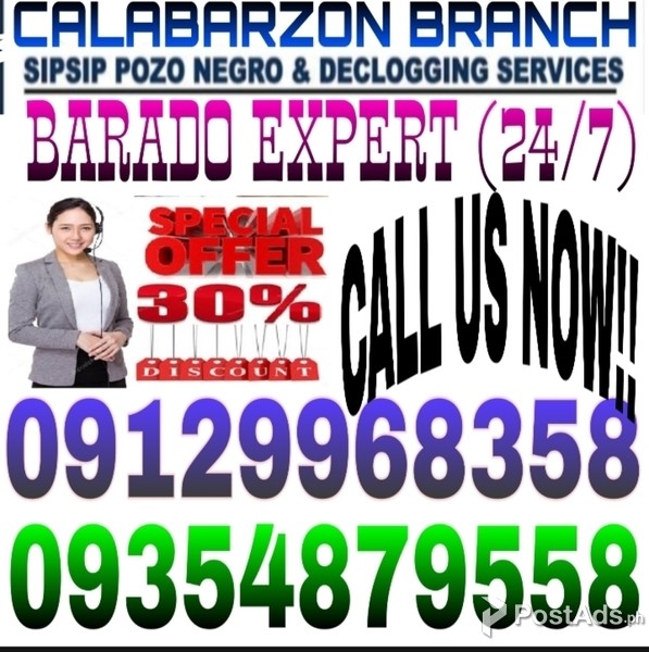 Malabanan sipsip pozo negro declogging & plumbing with rooter machine