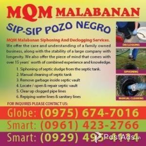 Batasan Hills MQM Malabanan Siphoning And Declogging Services | PostAds PH