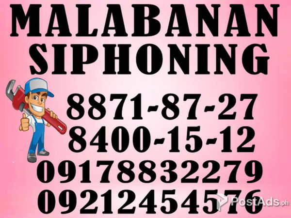 OPEN 24/7 MALABANAN SIPHONING SIPSIP 88718727