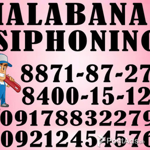 OPEN 24/7 MALABANAN SIPHONING SIPSIP 88718727 | PostAds PH