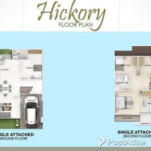 HICKORY Model in Woodway Townhomes | PostAds PH