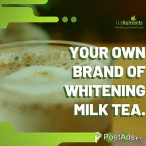 Best Whitening Milk Tea Manufactuer. | PostAds PH
