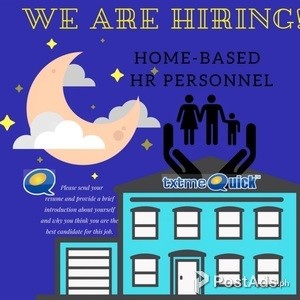 Work From Home HR Personnel for EG | PostAds PH