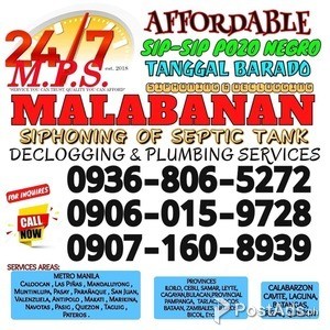SAN JOSE MPS 24/7 LOW RATE MALABANAN SERVICE(09368065272) | PostAds PH