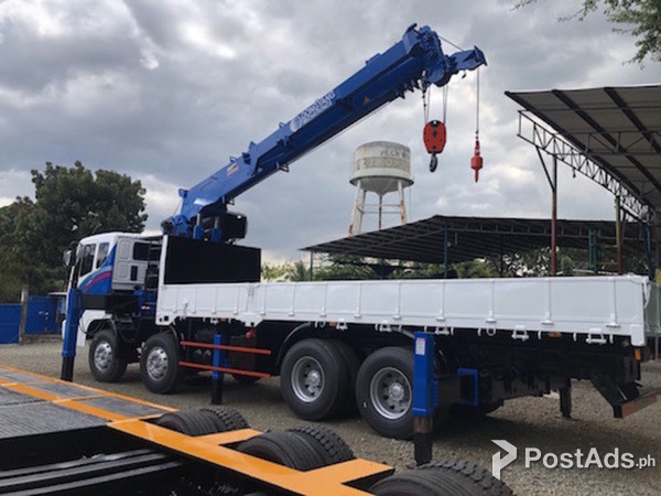 15 tons crane boom truck 