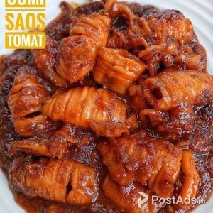 Squid in tomato sauce | PostAds PH