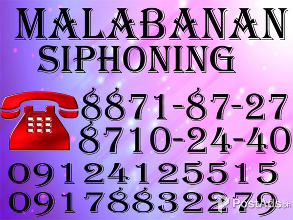 MBS Malabanan Siphoning and Manual Cleaning of Septic 0912-4125515