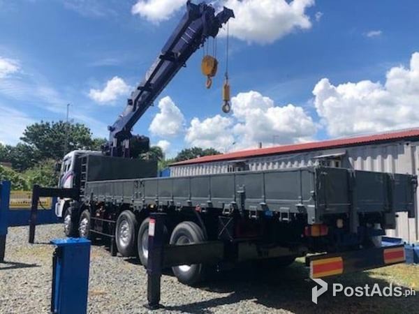 EURO 4 DAEWOO 25 TONNER BOOM TRUCK WITH 15 TONS CRANE