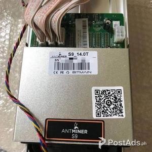 Bitmain Antminer S9 Hash Rate 14ths Bitcoin Mining Best Quality | PostAds PH