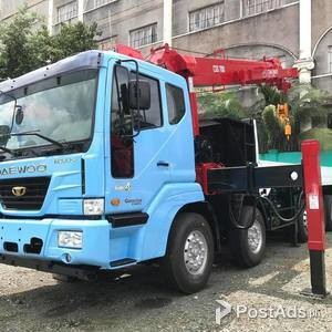 EURO 4 DAEWOO 25 TONNER BOOM TRUCK WITH 19 TONS CRANE | PostAds PH