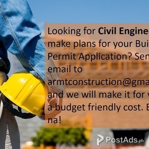 Building Permit Application Plans | PostAds PH